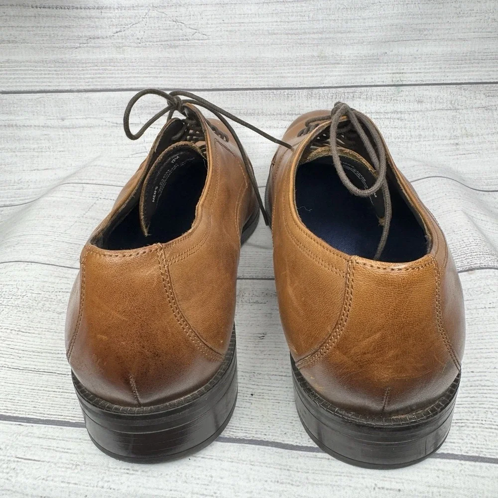 Cole Haan‎ Tan Leather Classic Captoe Oxford Dress Shoes Men's Size 12M C34138